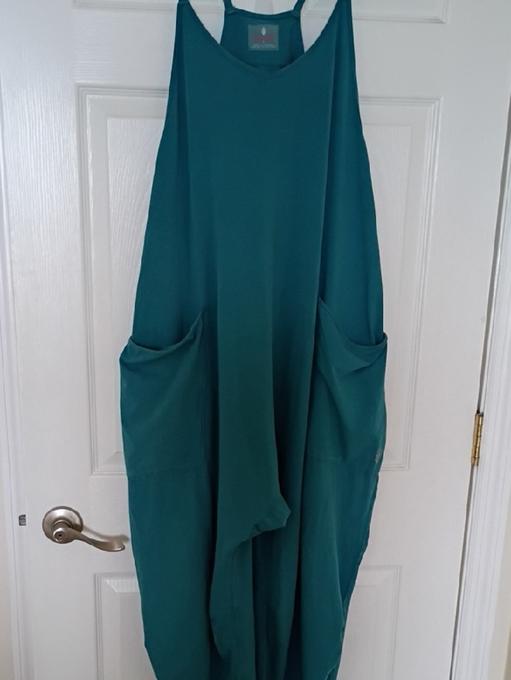 Free People Teal Hot Shot Onesie, L - Picture 2 of 8